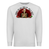 This Is As Jolly  As I Get Premium Sweatshirt | Teevron