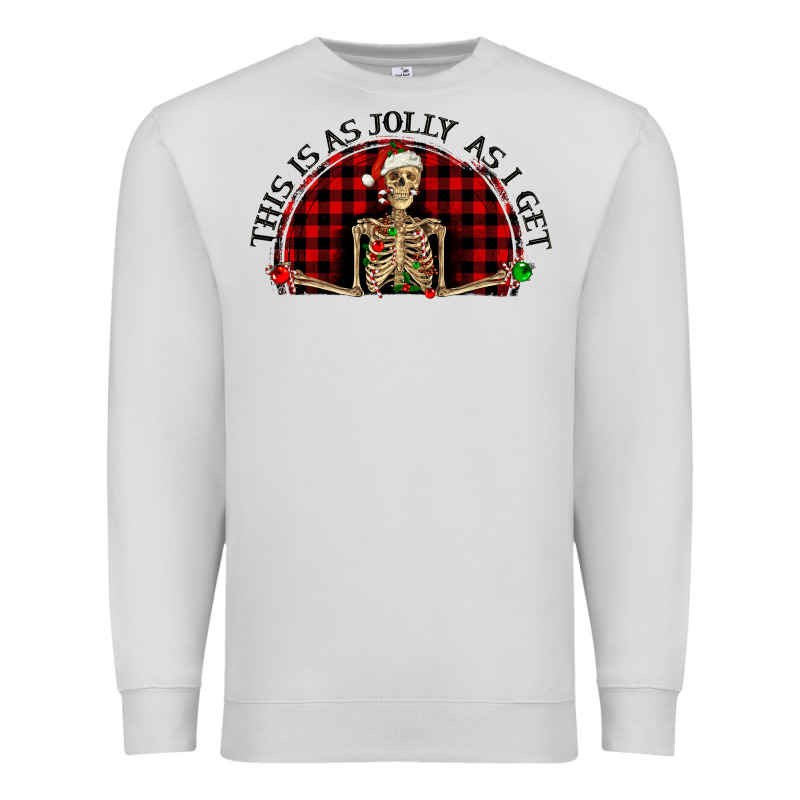 This Is As Jolly  As I Get Premium Sweatshirt by RanaPortraitStore | Teevron