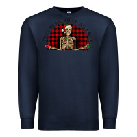 Navy this is as jolly  as i get Premium Sweatshirt - RanaPortraitStore