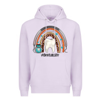 Lilac dentallife rainbow Premium Hoodie - JahusDesignShop