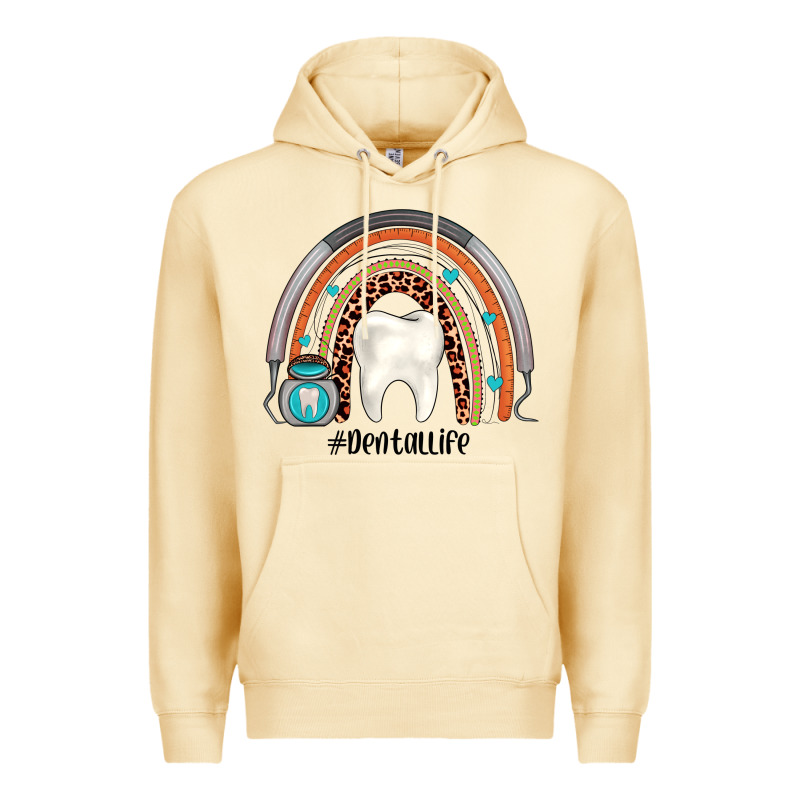 Dentallife Rainbow Premium Hoodie by JahusDesignShop | Teevron
