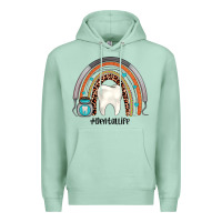 Seafoam dentallife rainbow Premium Hoodie - JahusDesignShop
