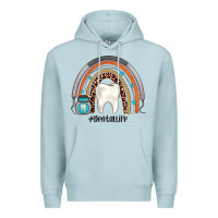 Blue Mist dentallife rainbow Premium Hoodie - JahusDesignShop