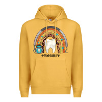 Mustard dentallife rainbow Premium Hoodie - JahusDesignShop
