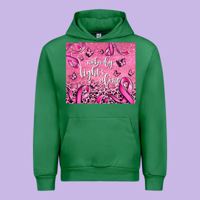 Nobody Fights Alone Urban Hoodie Designed By Adodesignshop