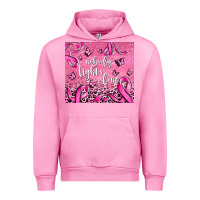 Fuchsia Pink nobody fights alone Urban Hoodie - AdoDesignShop
