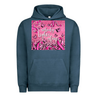 Pigment Midnight Navy nobody fights alone Urban Hoodie - AdoDesignShop
