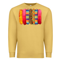 Antique Gold mexican leopard brushstroke Premium Sweatshirt - Zillion Design Studio