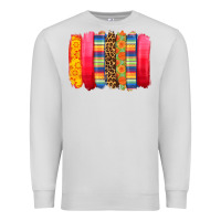 Dove Grey mexican leopard brushstroke Premium Sweatshirt - Zillion Design Studio