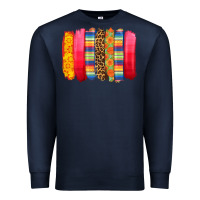 Navy mexican leopard brushstroke Premium Sweatshirt - Zillion Design Studio