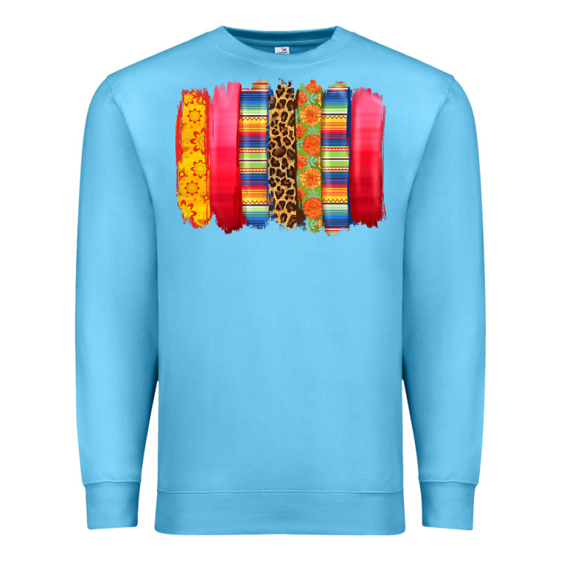 Mexican Leopard Brushstroke Premium Sweatshirt by Zillion Design Studio | Teevron