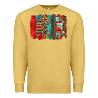 Antique Gold mexican brushstroke Premium Sweatshirt - Zillion Design Studio