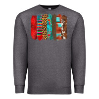 Charcoal Heather mexican brushstroke Premium Sweatshirt - Zillion Design Studio
