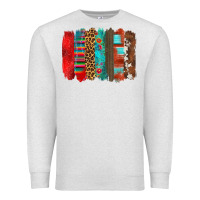 Oatmeal Heather mexican brushstroke Premium Sweatshirt - Zillion Design Studio