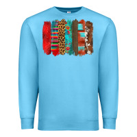 Ocean Blue mexican brushstroke Premium Sweatshirt - Zillion Design Studio