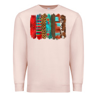 Pale Pink mexican brushstroke Premium Sweatshirt - Zillion Design Studio