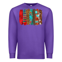 Purple mexican brushstroke Premium Sweatshirt - Zillion Design Studio