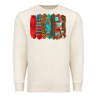 Sandshell mexican brushstroke Premium Sweatshirt - Zillion Design Studio