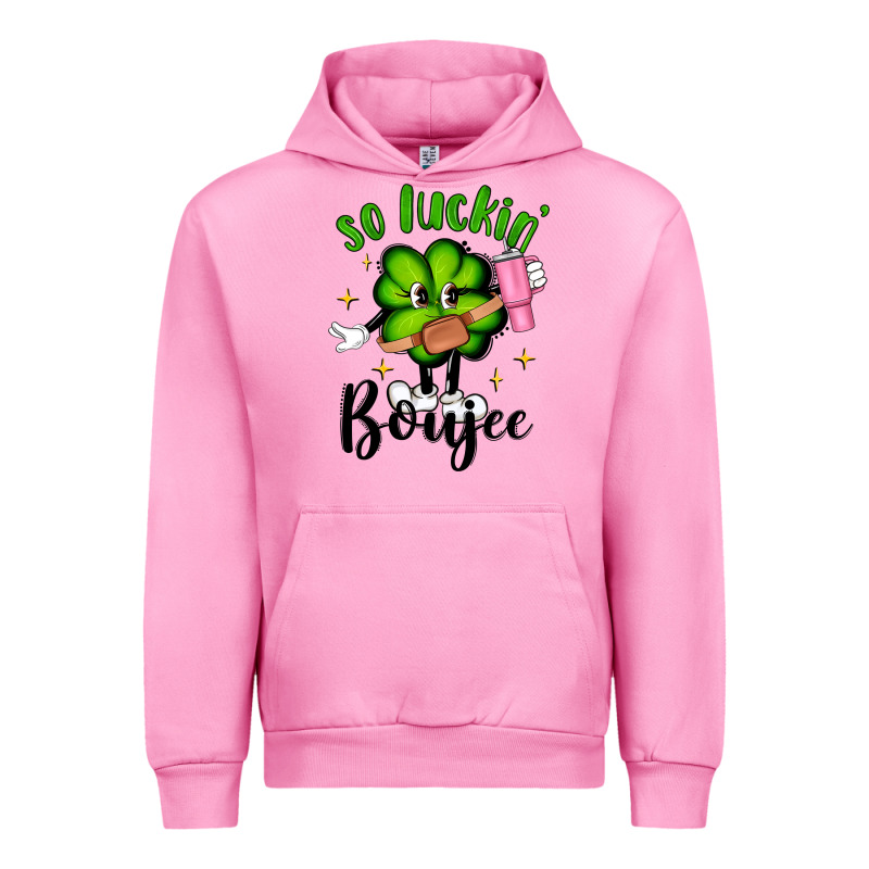 So Luckin Boujee Urban Hoodie by Artiststas | Teevron