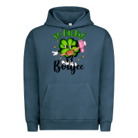 Pigment Midnight Navy so luckin boujee Urban Hoodie - Artiststas