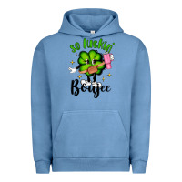 Pigment Pebble Blue so luckin boujee Urban Hoodie - Artiststas