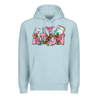 Blue Mist adon nurse Premium Hoodie - AdoDesignShop