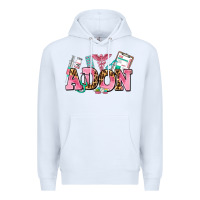 White adon nurse Premium Hoodie - AdoDesignShop