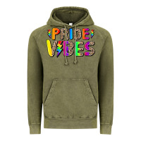 Vintage Olive prıde vıbes Vintage Hoodie - AdoDesignShop