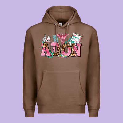 Adon Nurse Premium Hoodie Designed By Adodesignshop