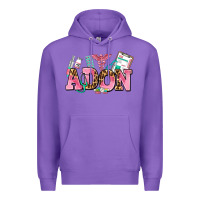 Purple adon nurse Premium Hoodie - AdoDesignShop
