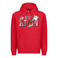 Red adon nurse Premium Hoodie - AdoDesignShop