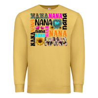 Antique Gold nana gemstone sunflower Premium Sweatshirt - texasbilliewilder