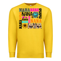 Lemon nana gemstone sunflower Premium Sweatshirt - texasbilliewilder