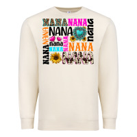 Sandshell nana gemstone sunflower Premium Sweatshirt - texasbilliewilder