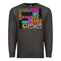 Smoke nana gemstone sunflower Premium Sweatshirt - texasbilliewilder