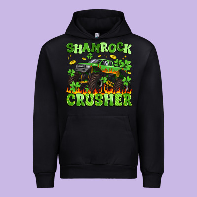 Shamrock Crusher Urban Hoodie Designed By Artiststas