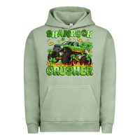 Pigment Oil Green shamrock crusher Urban Hoodie - Artiststas