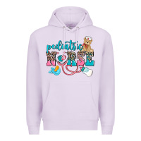 Lilac pediatric nurse Premium Hoodie - AdoDesignShop