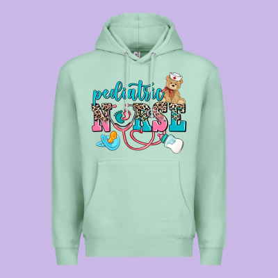 Pediatric Nurse Premium Hoodie Designed By Adodesignshop