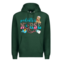 Sports Green pediatric nurse Premium Hoodie - AdoDesignShop