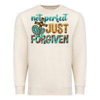 Sandshell not perfect just forgiven Premium Sweatshirt - texasbilliewilder