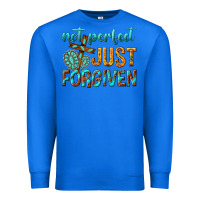 True Royal not perfect just forgiven Premium Sweatshirt - texasbilliewilder