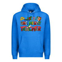 True Royal one merry teacher Premium Hoodie - AdoDesignShop