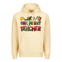 Pina Colada one merry teacher Premium Hoodie - AdoDesignShop