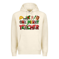 One Merry Teacher Premium Hoodie | Teevron