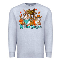 Heather Grey Tis The Season Premium Sweatshirt - RanaPortraitStore