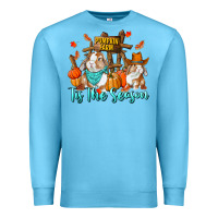 Ocean Blue Tis The Season Premium Sweatshirt - RanaPortraitStore