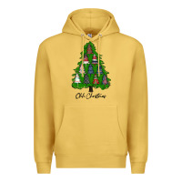 Antique Gold ohh Christmas trees Premium Hoodie - RanaPortraitStore