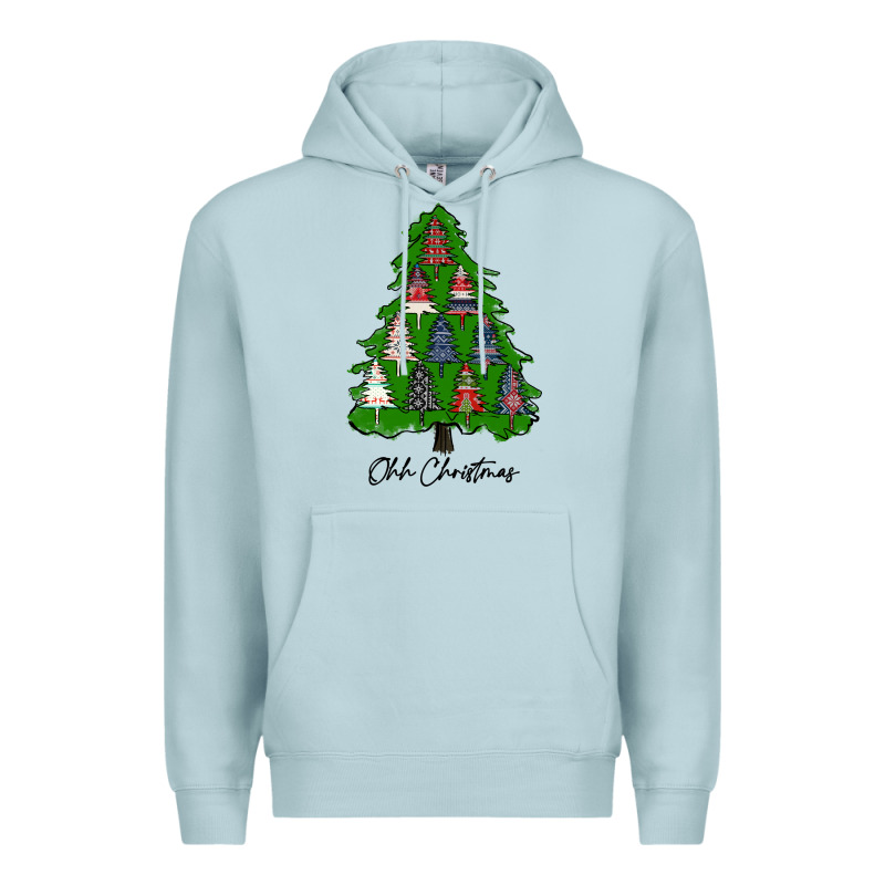 Ohh Christmas Trees Premium Hoodie by RanaPortraitStore | Teevron