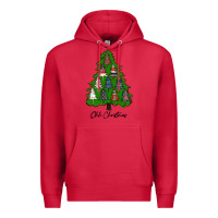 Cardinal ohh Christmas trees Premium Hoodie - RanaPortraitStore